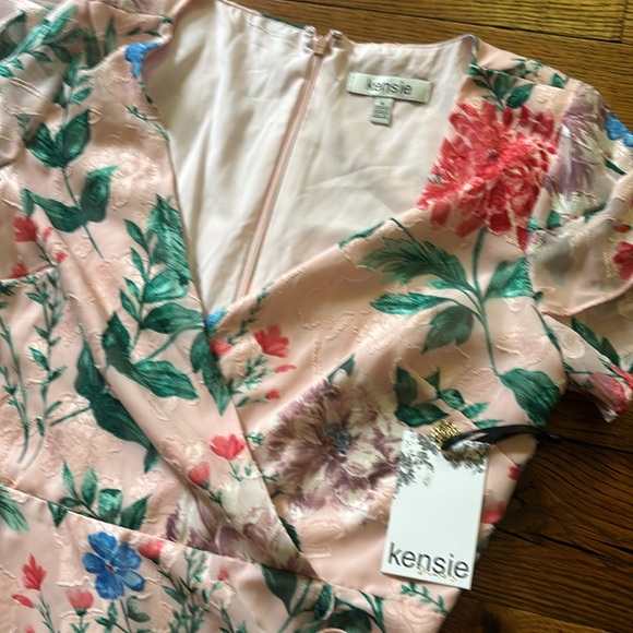 NWT Kensie Floral Midi Dress - Picture 6 of 7